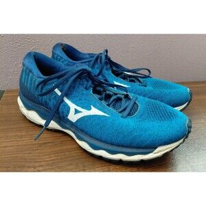 Mizuno Wave Sky 8 Men's Running Shoes Blue Size 9.5